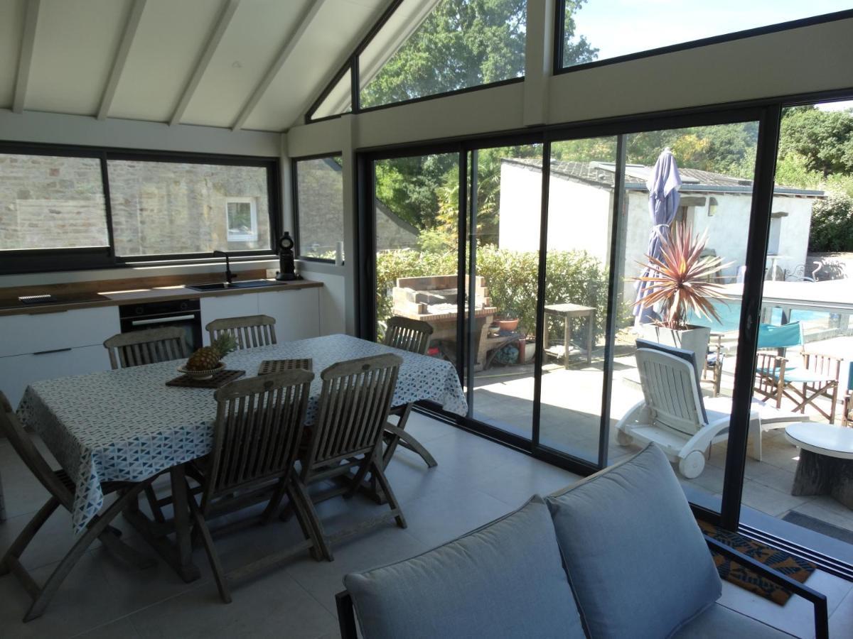 Maison Piscine Classee 4 Etoiles Guidel Exterior photo