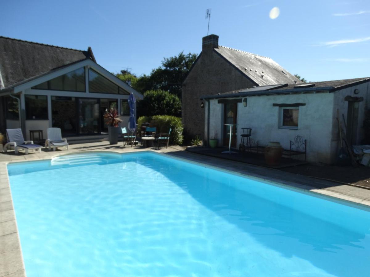 Maison Piscine Classee 4 Etoiles Guidel Exterior photo