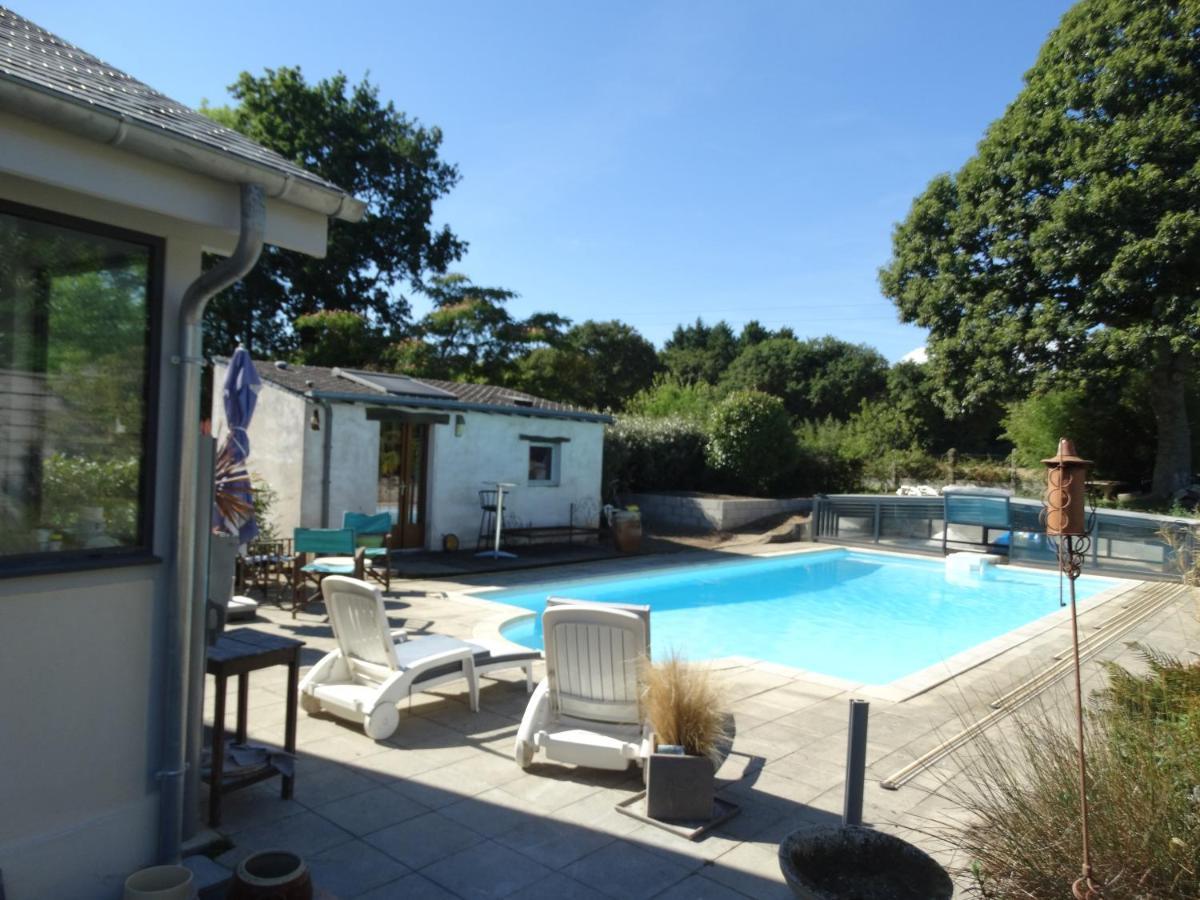 Maison Piscine Classee 4 Etoiles Guidel Exterior photo